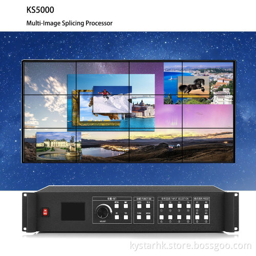 Kystar 3x4 4x3 Video Wall Multi-Image Splicing Processor Video Wall Controller